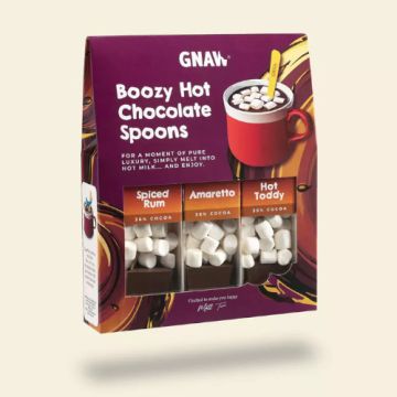 Gnaw Boozy Hot Chocolate Gift Set 120g