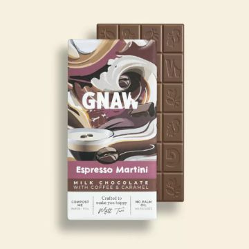 Gnaw Milk Espresso Martini Bar 80g