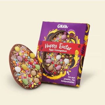 Gnaw Eggs-Travaganza Chocolate Egg 148G