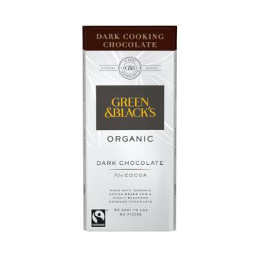 Green & Blacks Organic Dark Cooking Chocolate 150g