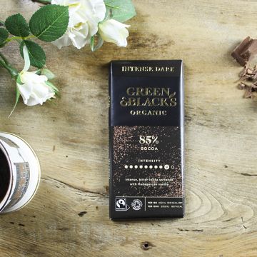 Green & Blacks 85% Dark Chocolate Bar 90g