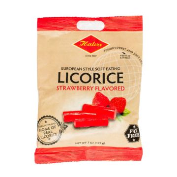 Halva Strawberry Sugar Free Liquorice 90g