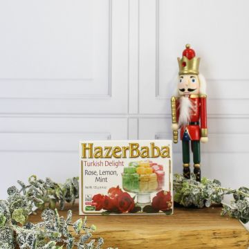 Hazer Baba Rose, Lemon, Mint Turkish Delight 125g