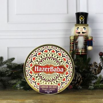 Hazer Baba Rose & Lemon Turkish Delight Drum 454g