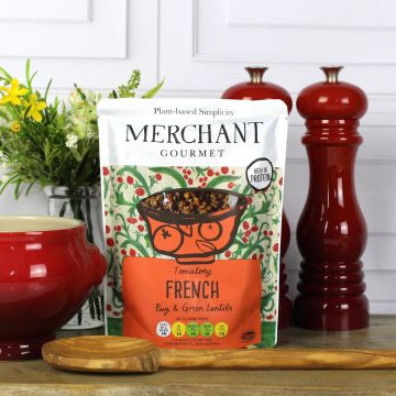 Merchant Gourmet  Tomatoey French Puy & Green Lentils 250g