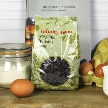 Infinity Foods Organic Raisins 500g