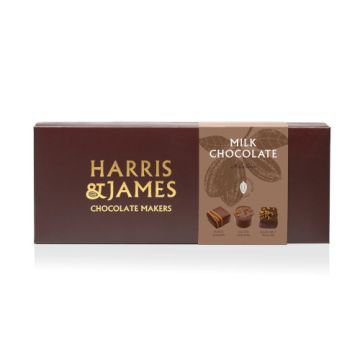 Harris & James Milk Chocolate Selection 12 Piece Gift Box 180g