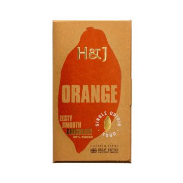 Harris & James Single Origin Orange Chocolate Bar 86g