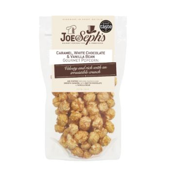 Joe & Seph's Caramel & White Chocolate Popcorn Pouch 70g