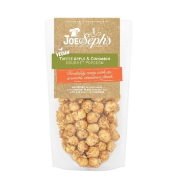 Joe & Seph's Toffee Apple & Cinnamon Popcorn Pouch 70g 