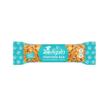 Joe & Seph's Salted Caramel & Nuts Popcorn Bar 27g