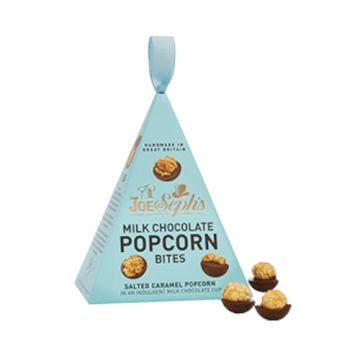 Joe & Seph's Salted Caramel Milk Chocolate Popcorn Bites Gift Box 45g