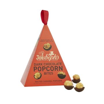 Joe & Seph's Salted Caramel Dark Chocolate Popcorn Bites Gift Box 45g