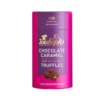 Joe & Seph's Vegan Dark Chocolate Caramel Truffles 100g