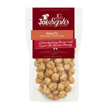 Joe & Seph's Mince Pie Popcorn Pouch 70g