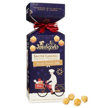 Joe & Seph's Gift Box Salted Caramel Popcorn Festive Cracker 85g