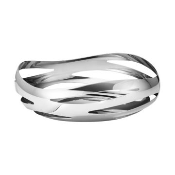 Georg Jensen Cobra Stainless Steel Bread Basket