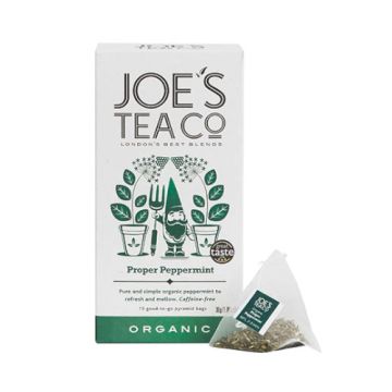 Joe's Tea Proper Peppermint Tea Bags 15s