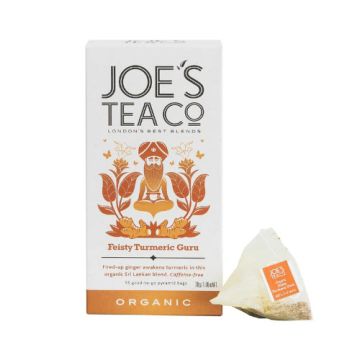 Joe's Tea Feisty Turmeric Guru Tea Bags 15s