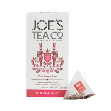 Joe's Tea The Berry Best Tea Bags 15s