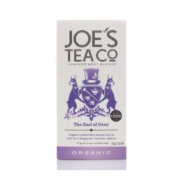 Joe's Tea The Earl Of Grey Tea Bags 15s