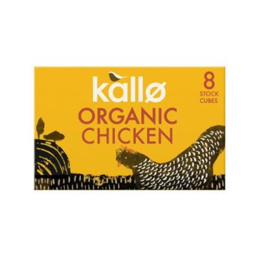 Kallo Organic Chicken Stock Cubes 66g