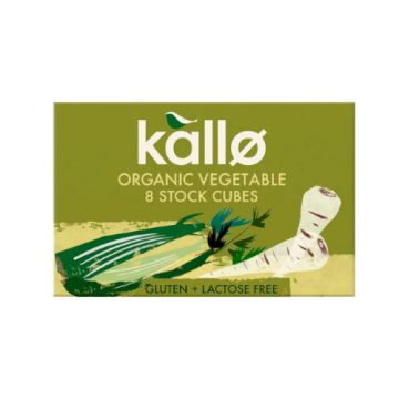 Kallo Organic Vegetable Stock Cubes 66g