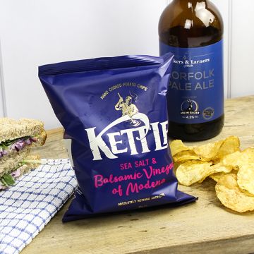 Kettle Chips Sea Salt and Balsamic Vinegar 40g