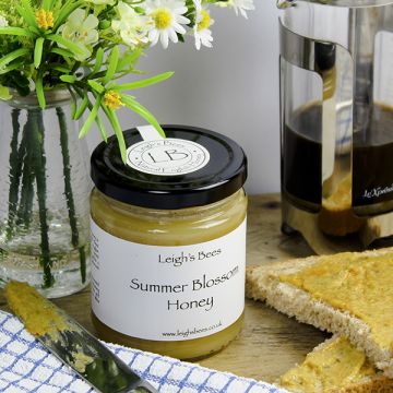 Leigh's Bees Summer Blossom Honey 340g