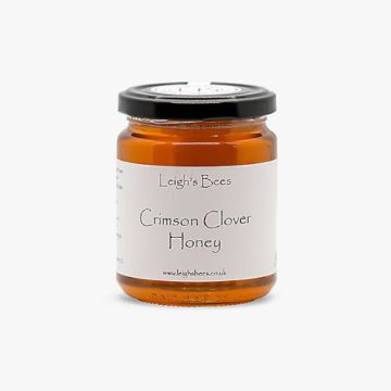 Leigh's Bees Crimson Clover Honey 340g