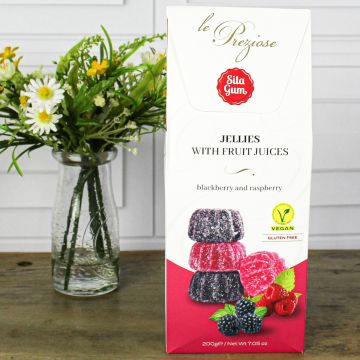 Le Preziose Blackberry & Raspberry Fruit Jellies 200g