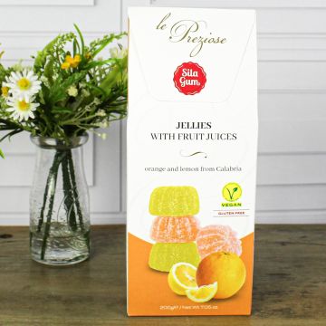 Le Preziose Orange & Lemon Fruit Jellies 200g