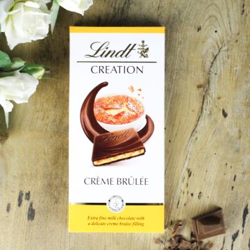 Lindt Creation Creme Brulee Bar 150g