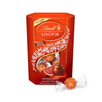 Lindt Lindor Blood Orange Cornet 200g