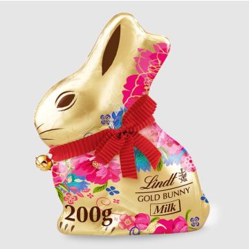 Lindt Gold Bunny Milk Flower Mix Case 200G