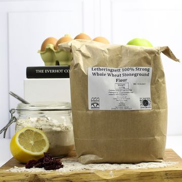 Letheringsett 100% Wholewheat Stoneground Flour 1.5kg