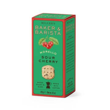 Baker & Barista Morello Sour Cheery Biscuits 120g