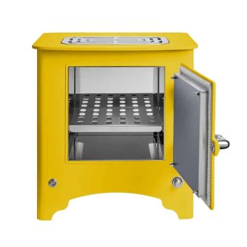 Everhot Electric Stove In Mustard