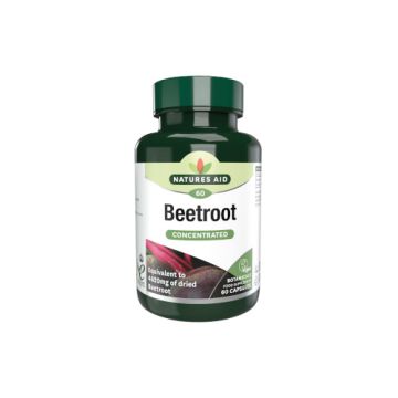 Natures Aid Organic Beetroot Extract 60pk