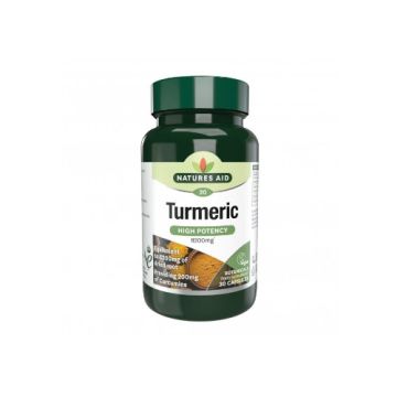 Natures Aid Turmeric 60pk