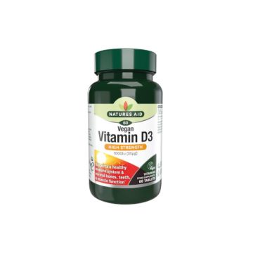 Natures Aid Vegan Vitamin D3 60pk