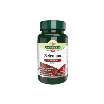 Natures Aid Selenium with Zinc & Vitamins A, C & E 90pk