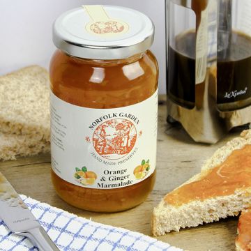 Norfolk Garden Orange & Ginger Marmalade 454g