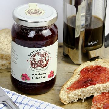 Norfolk Garden Raspberry Jam Extra 454g