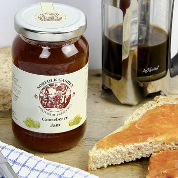 Norfolk Garden Gooseberry Jam 454g