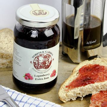 Norfolk Garden Loganberry Extra Jam 454g