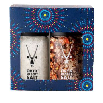 Oryx Desert Salt - Desert Salt & Chilli Grinders 2 Piece Gift Box