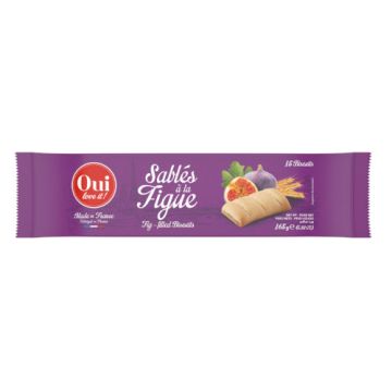 Oui Love It Petit Sables A La Figue (Fig Rolls) 165g