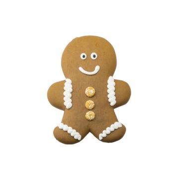 Pertzborn Gingerbread Man With White & Gold Sprinkles 110g