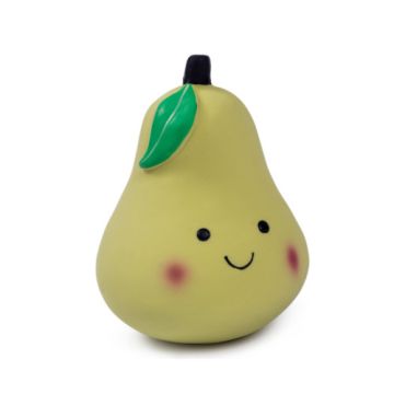 Foodie Faces Latex Pear Dog Toy Large